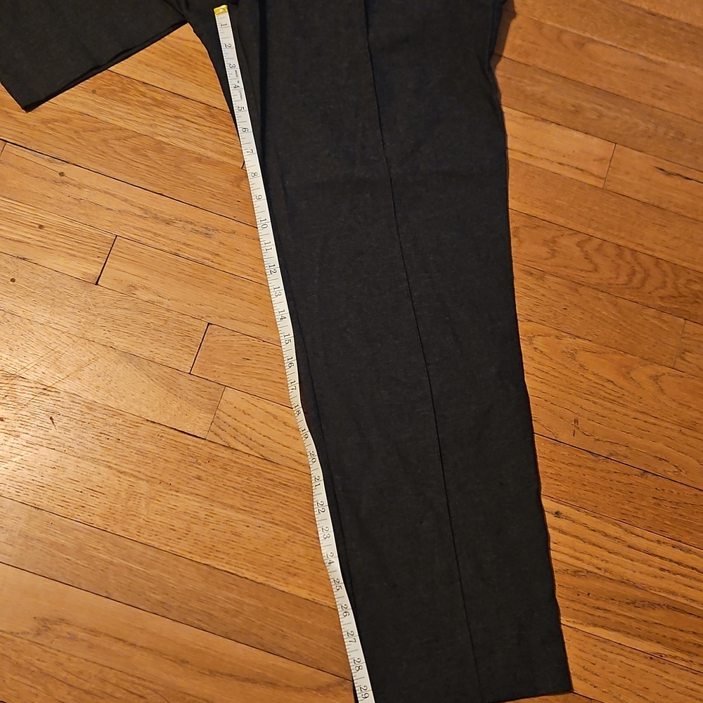 Simply Vera Vera Wang Charcoal Black Slim Straight Leg Mid-rise Pants XXL - Picture 12 of 13